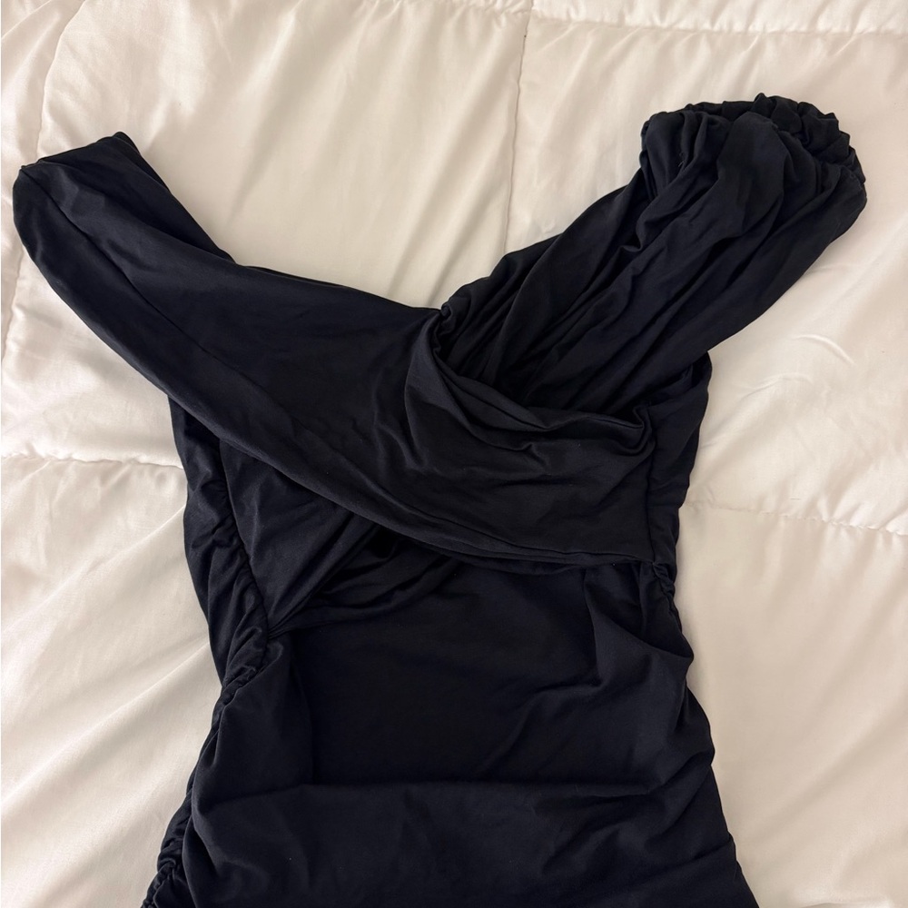 Abercrombie & Fitch Black Modal-Blend Top